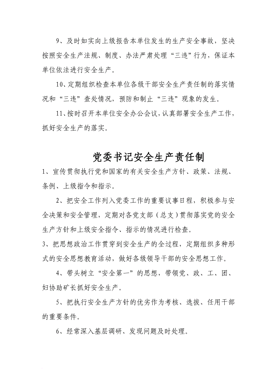 安全生产_煤矿各级人员安全生产责任制_第2页