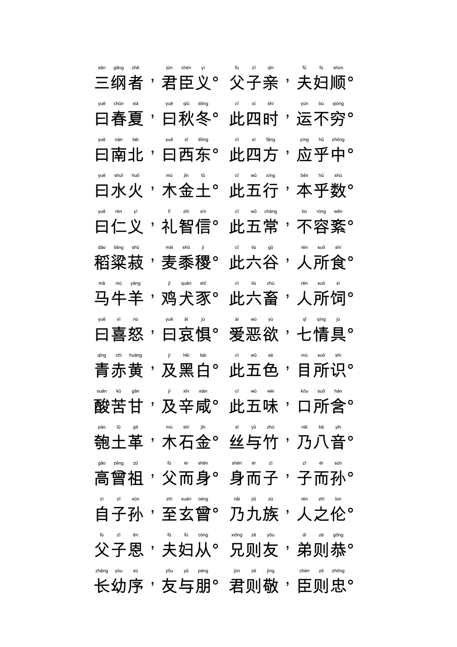 三字经全文带拼音11851_第2页