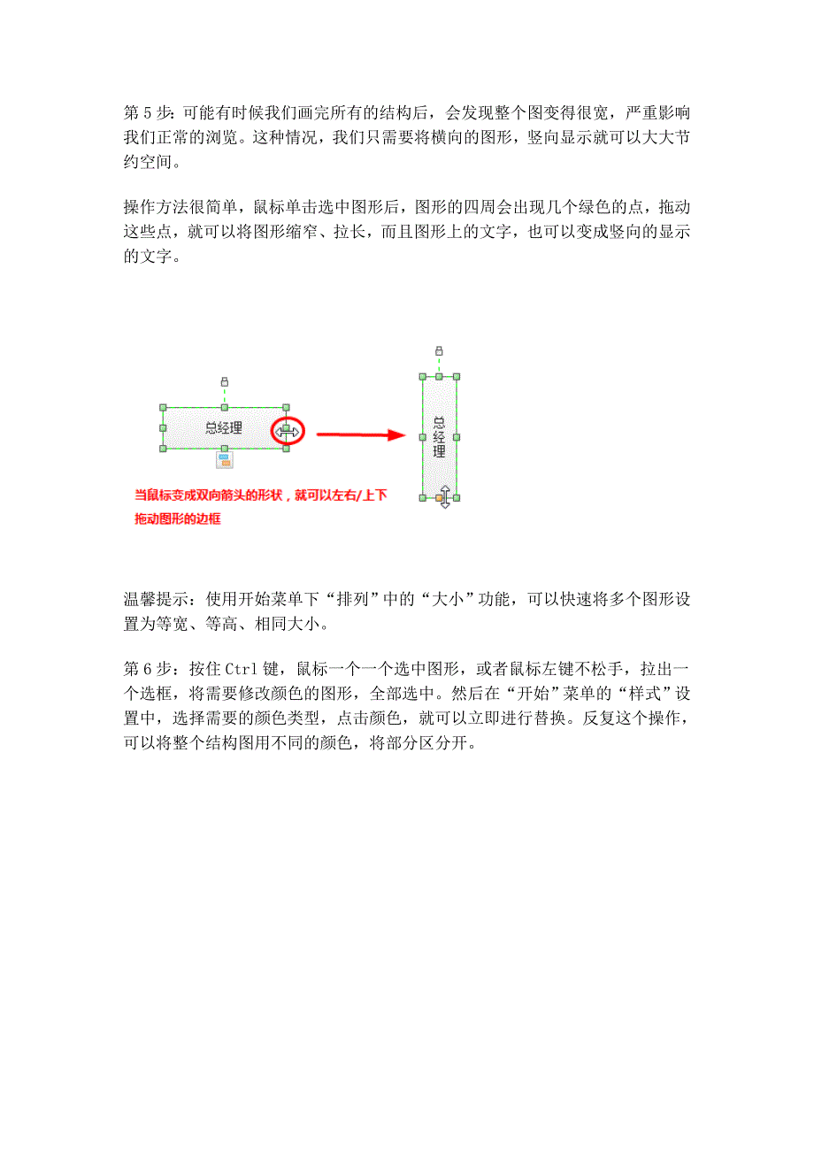 公司组织架构图需要注意事项_第4页