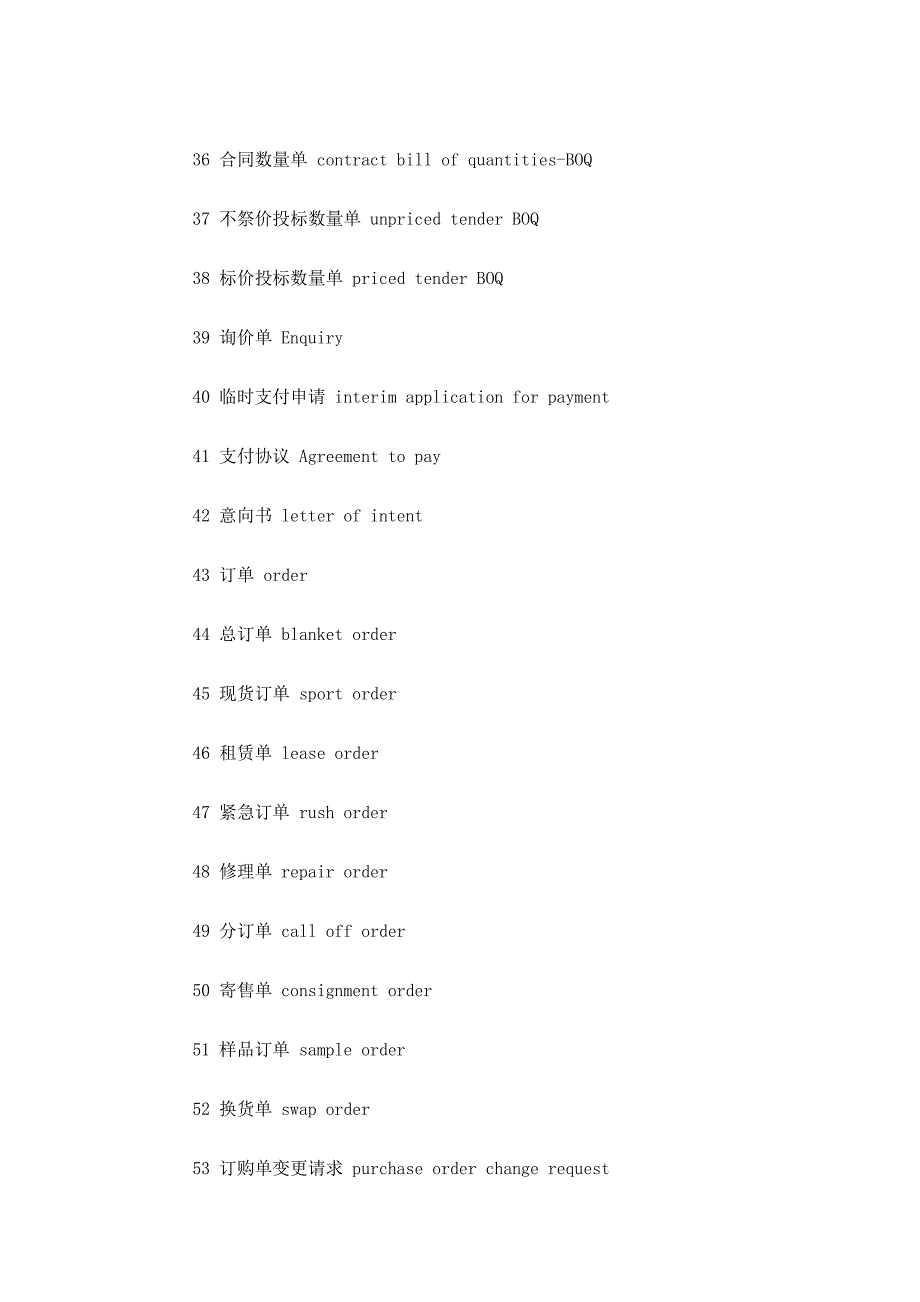 中英文物流术语对照表.._第3页