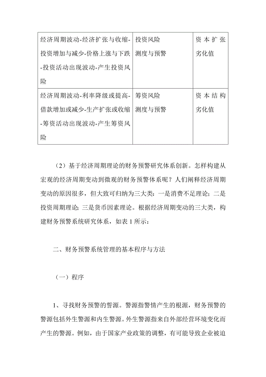 财务预警系统管理研究报告_第4页