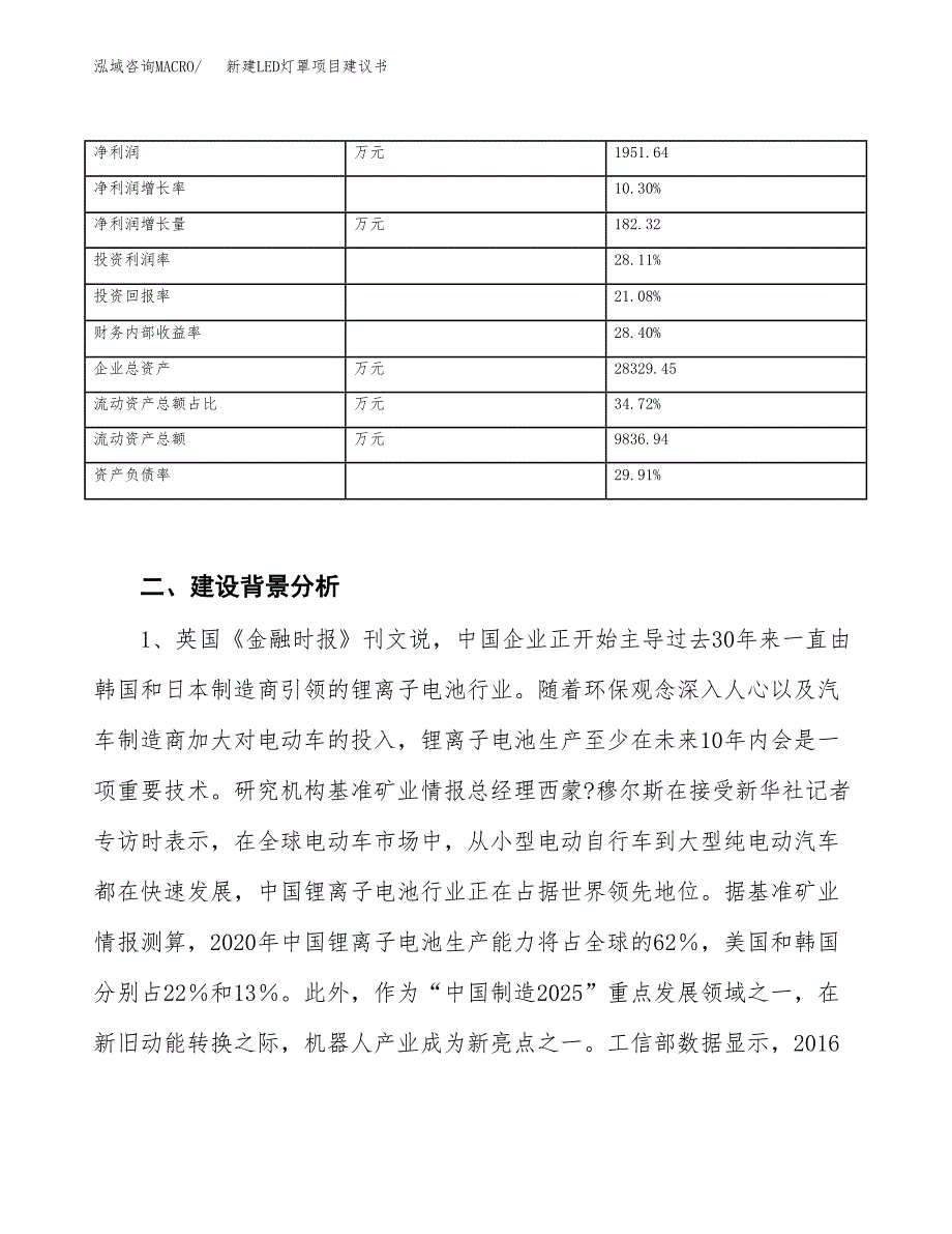 新建LED灯外壳项目建议书（总投资12000万元）_第3页