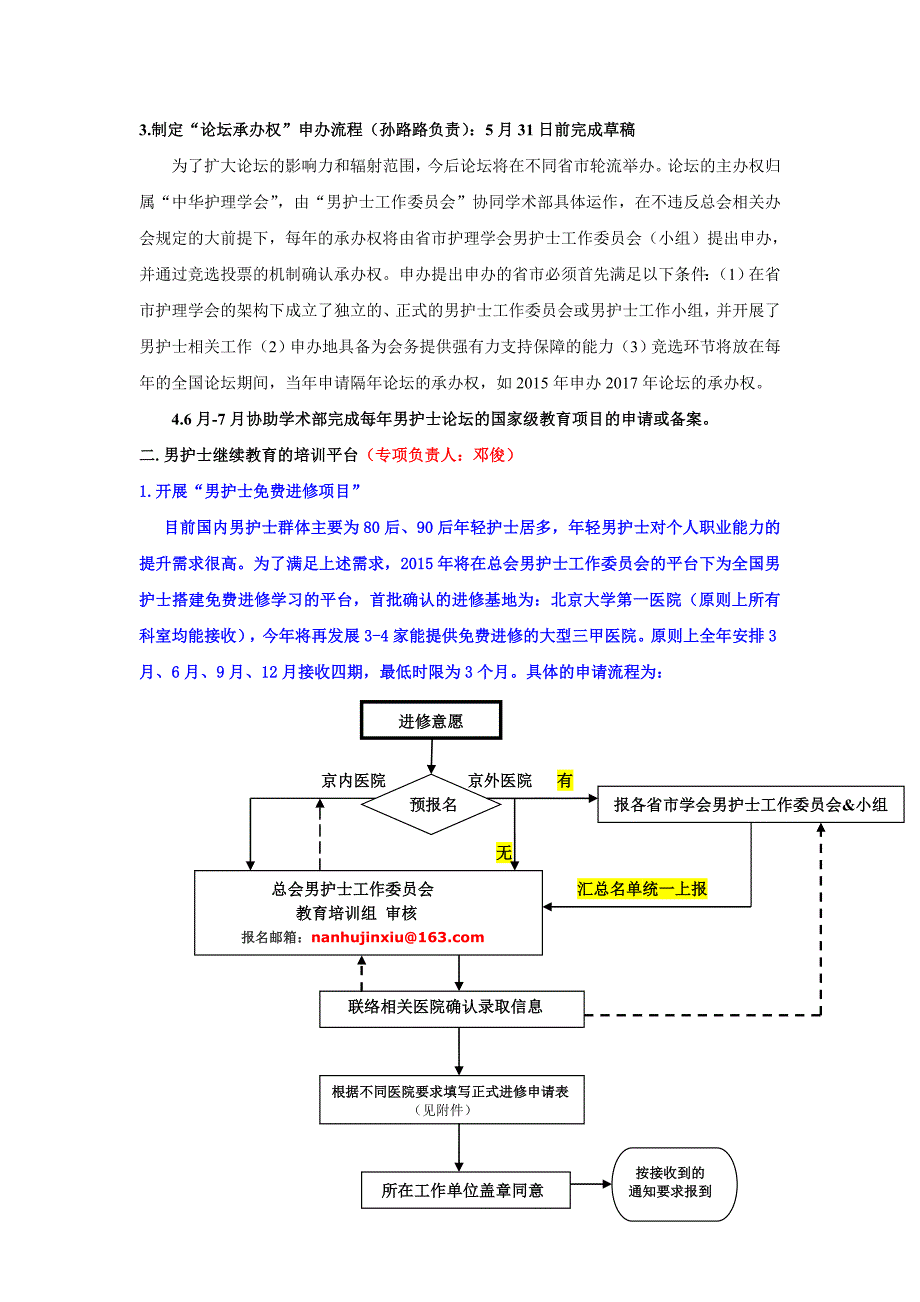 2015中华护理学会男护士工作委员会工作计划microsoft word 文档_第2页