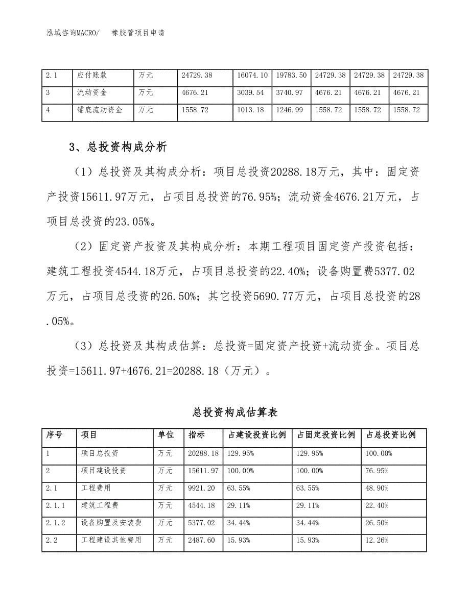 橡胶管项目申请（81亩）_第5页