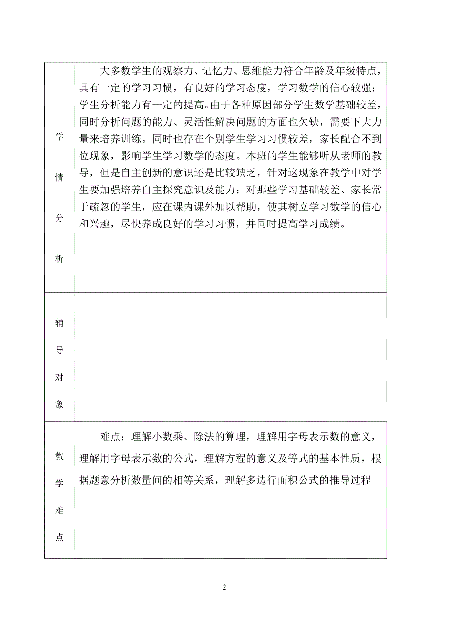 教学计划与进度表_第2页