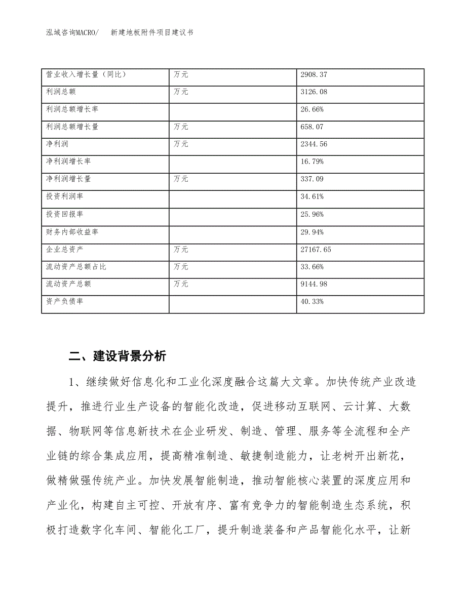 新建地板附件项目建议书（总投资17000万元）_第3页