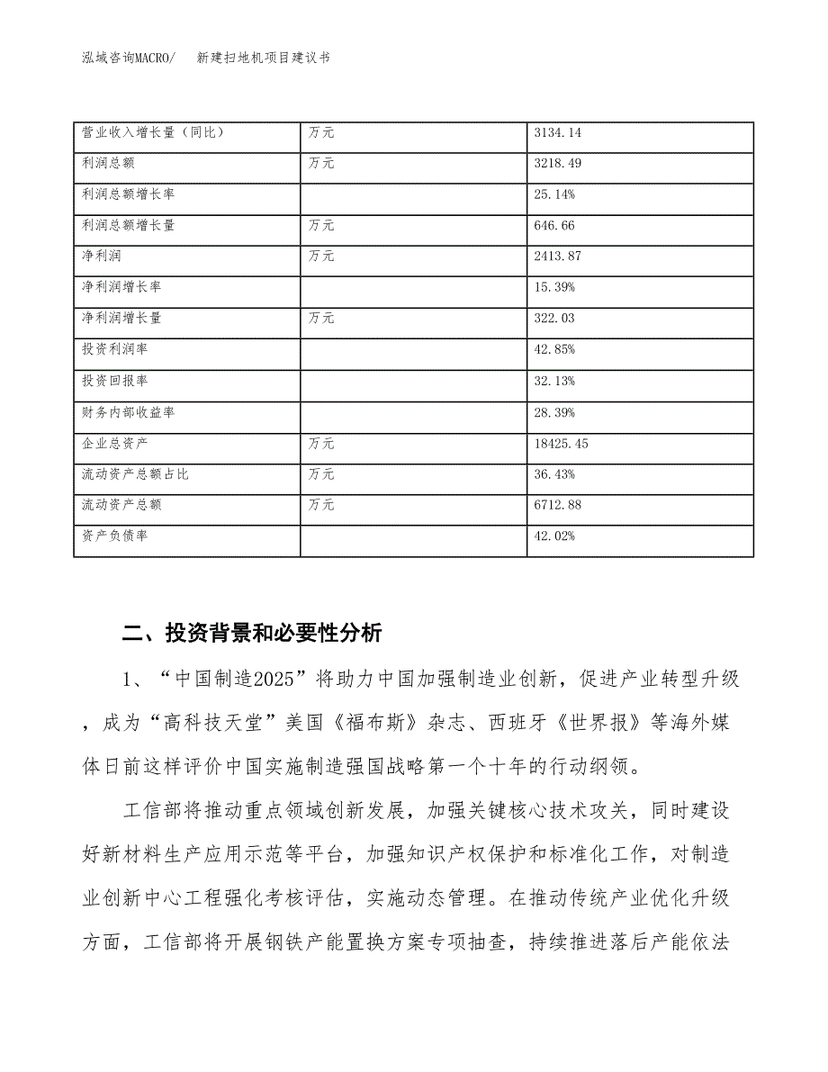 新建促销台项目建议书（总投资21000万元）_第3页