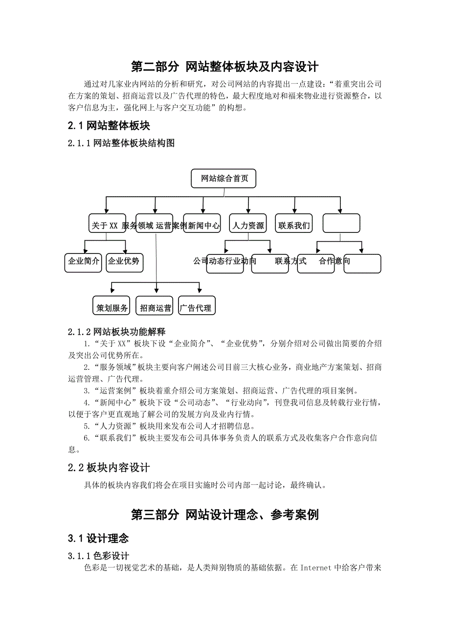 网站建设开发方案书_第2页