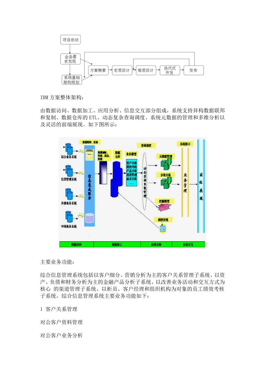 IBM银行综合信息管理系统软件解决方案_第4页