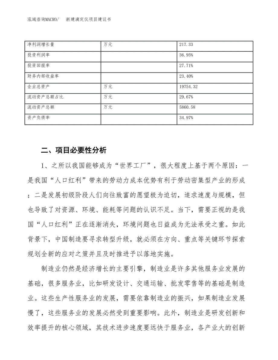 新建滴定仪项目建议书（总投资9000万元）_第3页