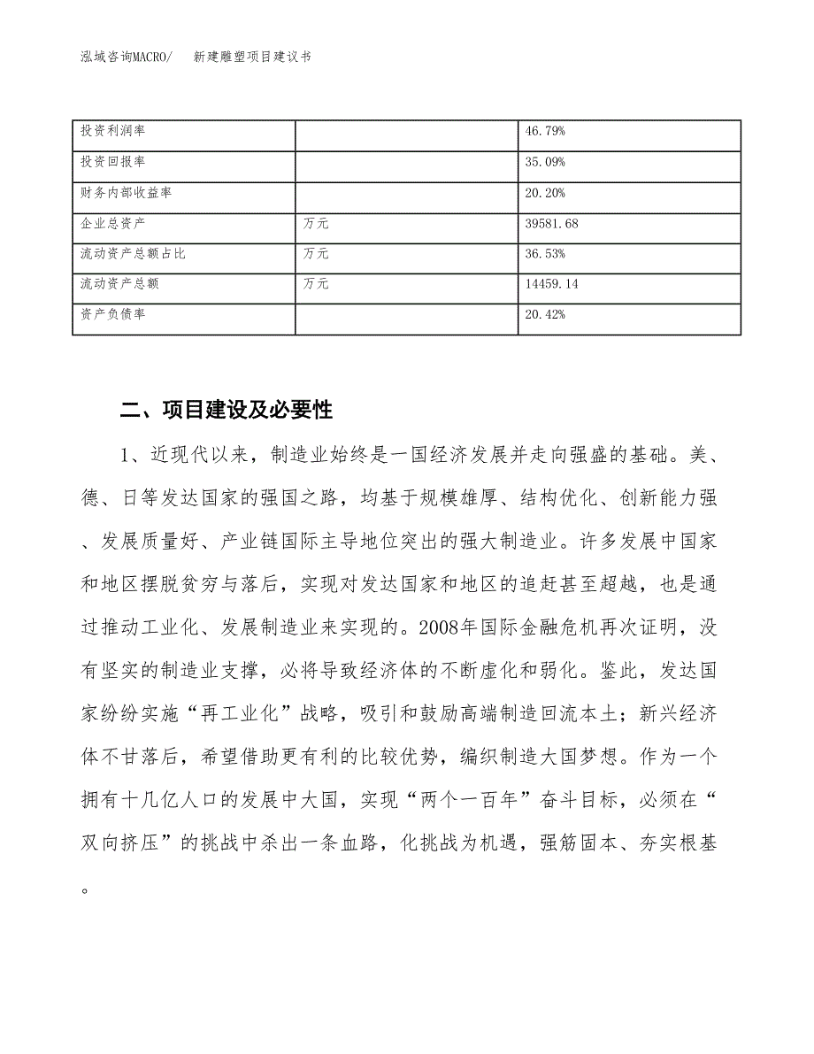 新建雕塑项目建议书（总投资16000万元）_第3页