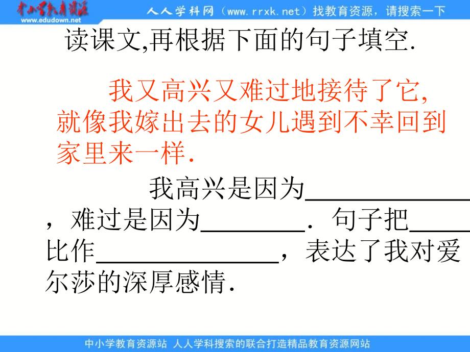 四年级语文S版四下小狮子爱尔莎课件2章节_第4页