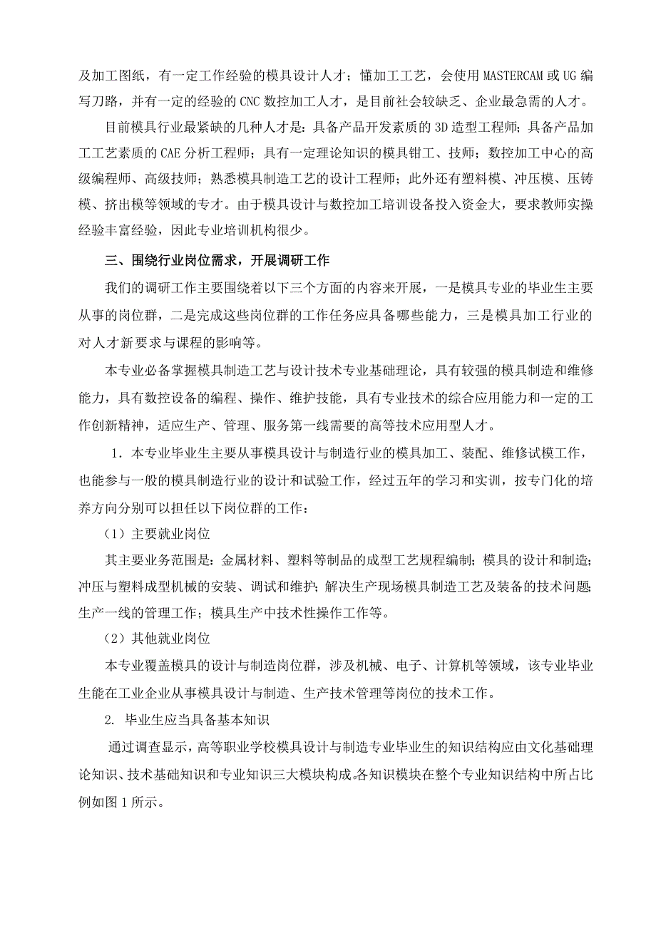 模具设计与制造专业--人才市场调研报告分析_第2页