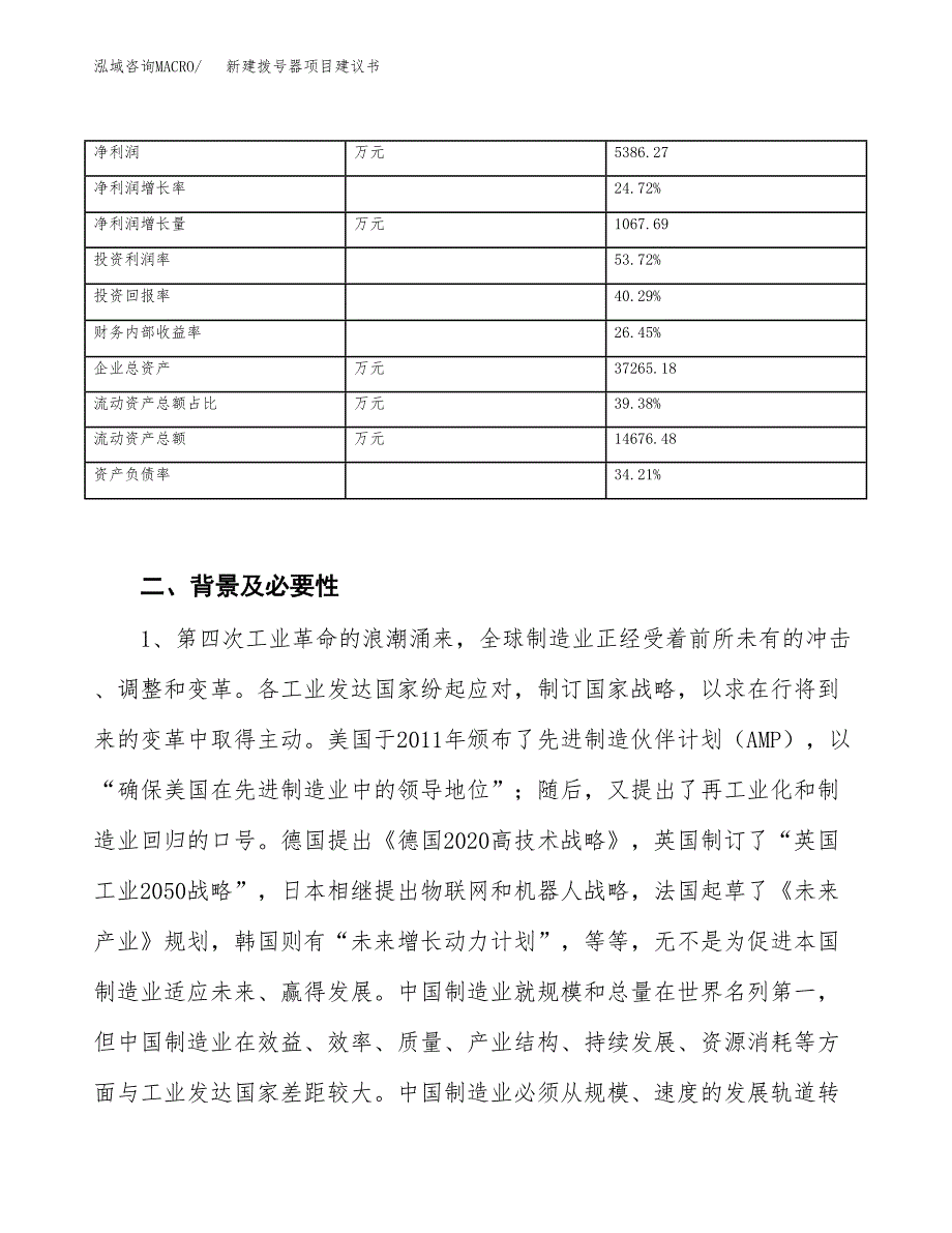 新建拨号器项目建议书（总投资24000万元）_第3页