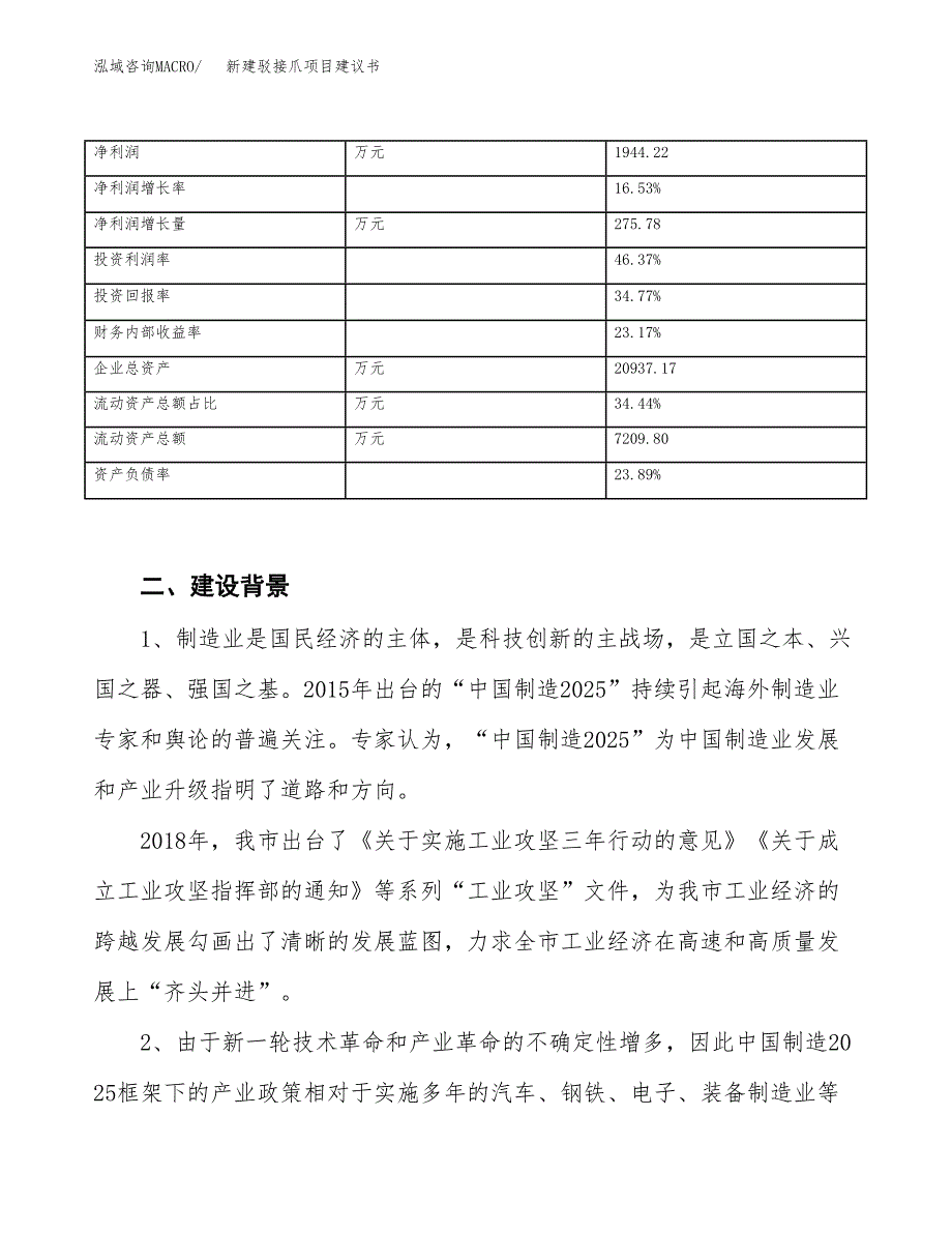 新建驳接爪项目建议书（总投资9000万元）_第3页