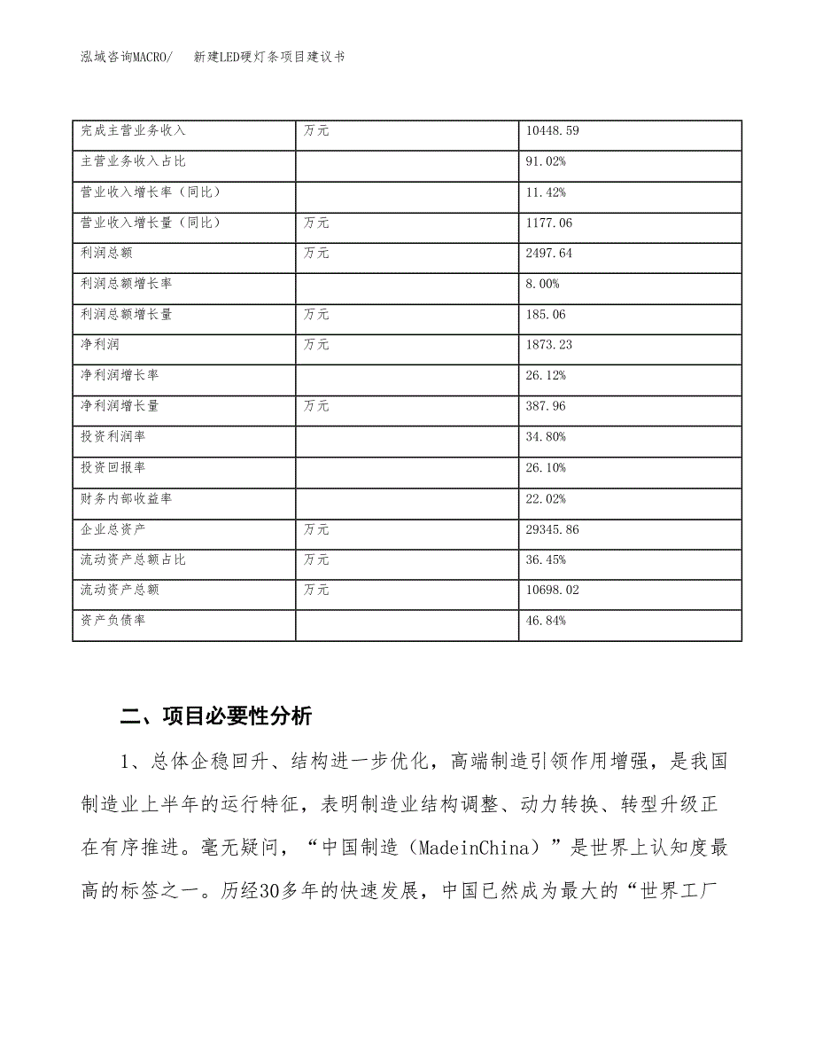 新建LED硬灯条项目建议书（总投资12000万元）_第3页