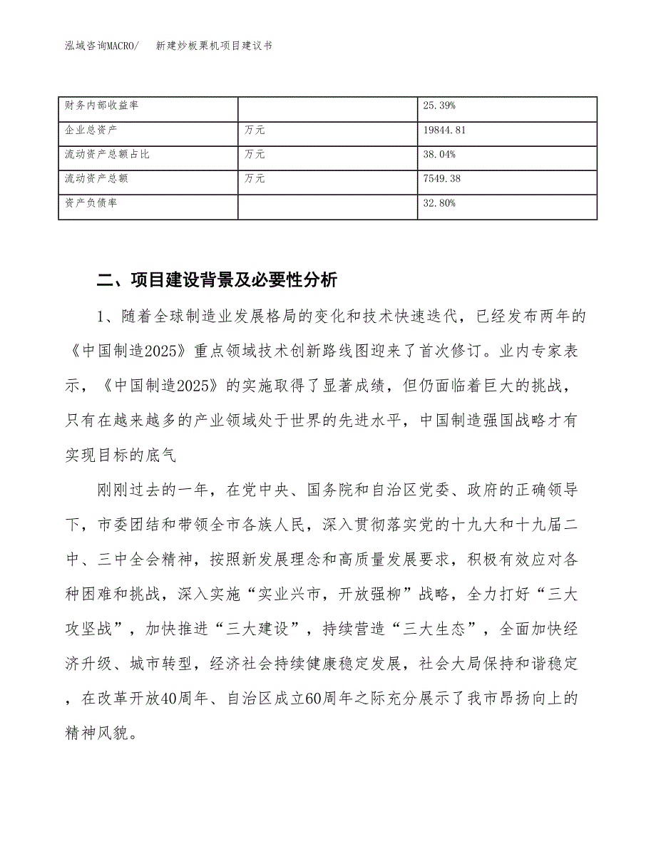 新建饼干整理机项目建议书（总投资7000万元）_第3页