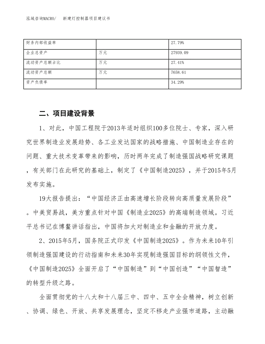 新建灯控制器项目建议书（总投资12000万元）_第3页