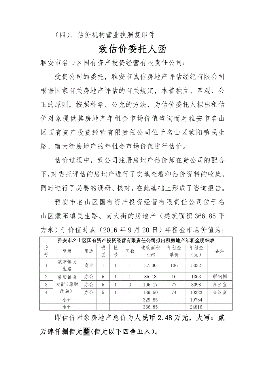 房地产咨询报告范本WORD档_第2页