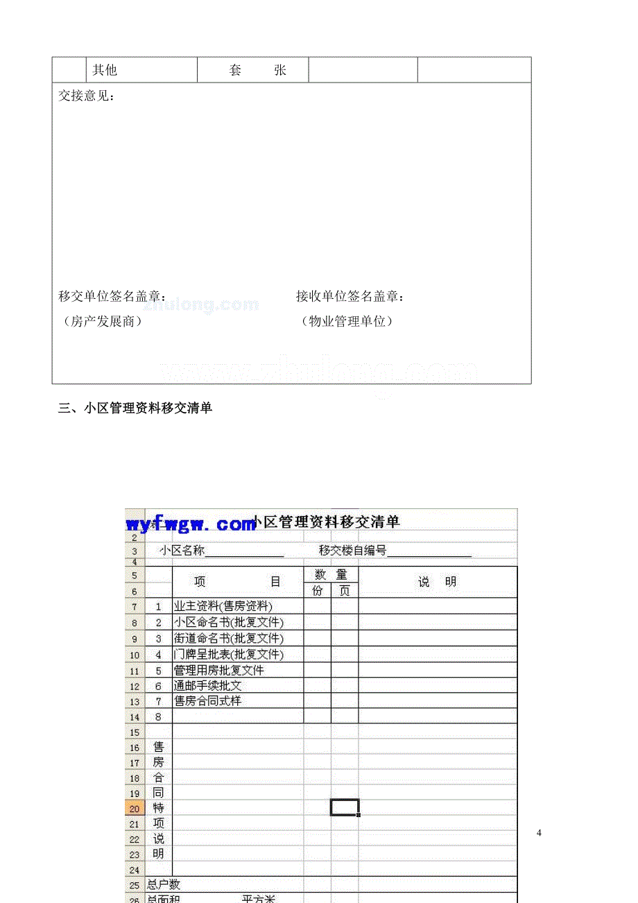 房地产公司与物业公司交接分析_第4页