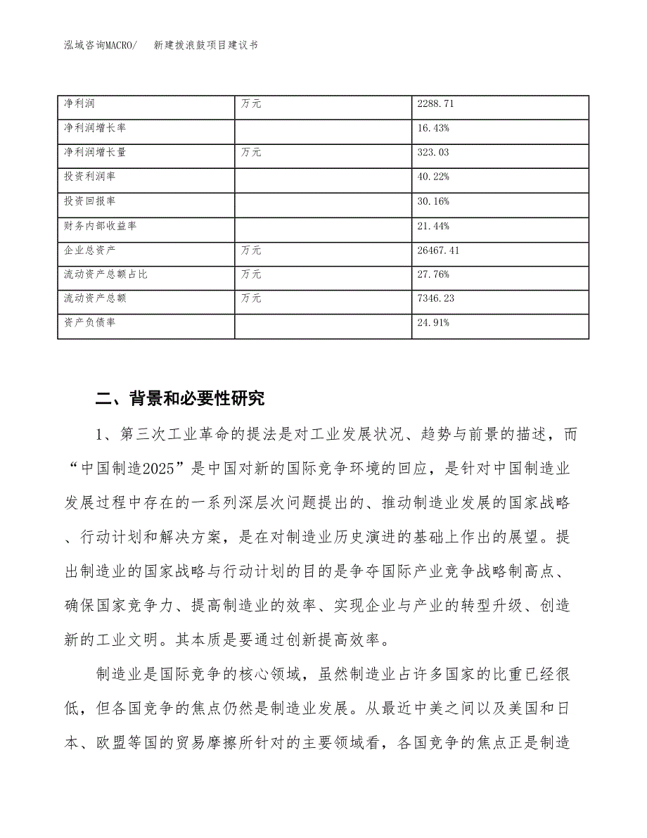 新建拨浪鼓项目建议书（总投资12000万元）_第3页