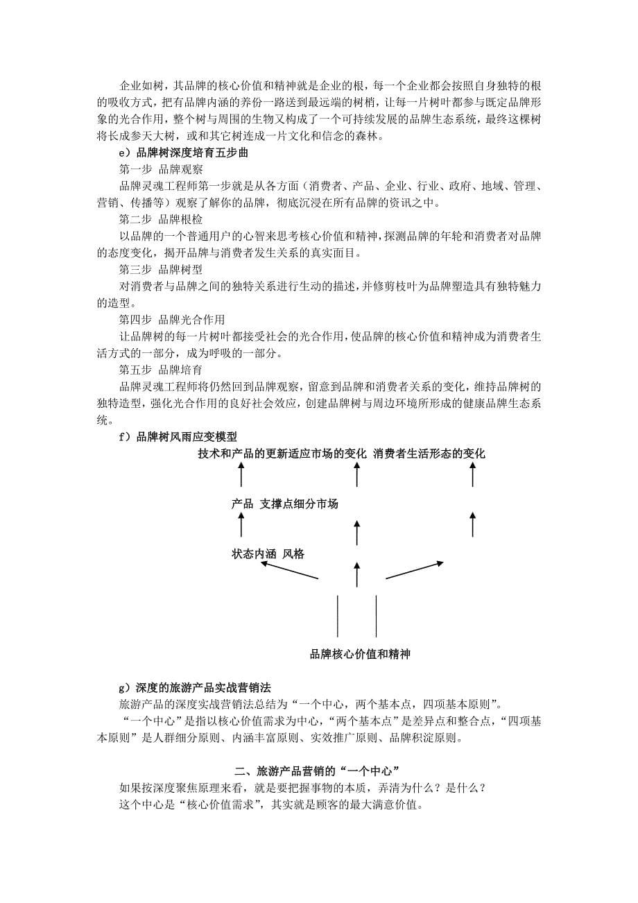 深度聚焦旅游营销(赢销)二(1)聚焦实战的原理_第5页