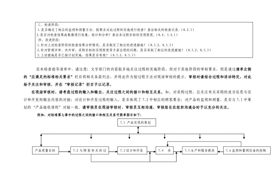 ISO9000现场审核检查表要点_第3页