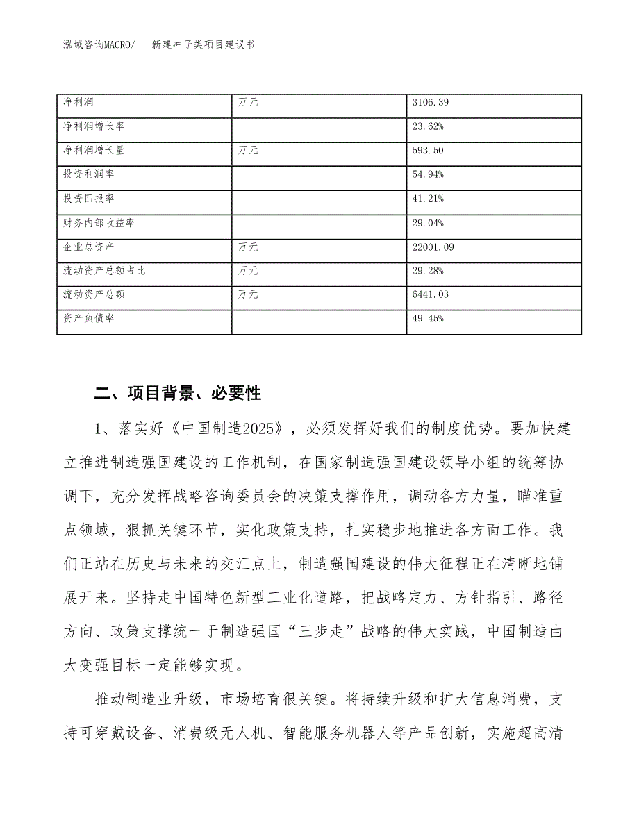 新建冲子类项目建议书（总投资9000万元）_第3页