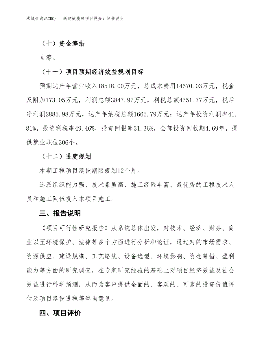 新建橄榄球项目投资计划书说明-参考_第4页