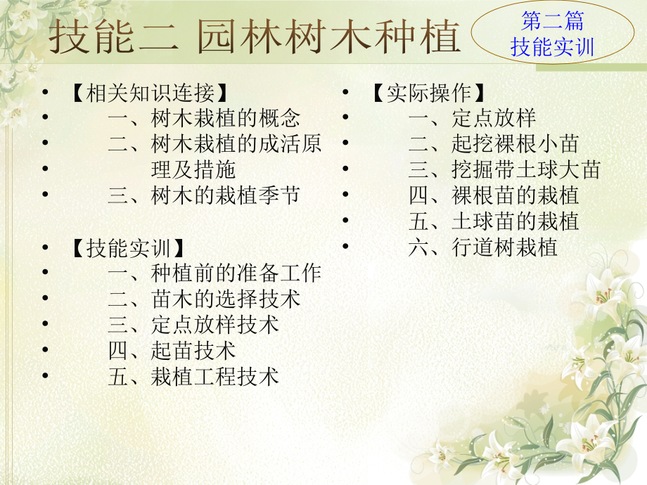 园林植物栽培教学课件作者周兴元教学课件4章节_第2页