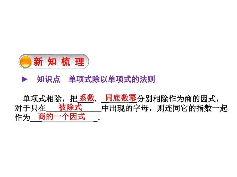 第12章12.4整式的除法1.单项式除以单项式_第5页