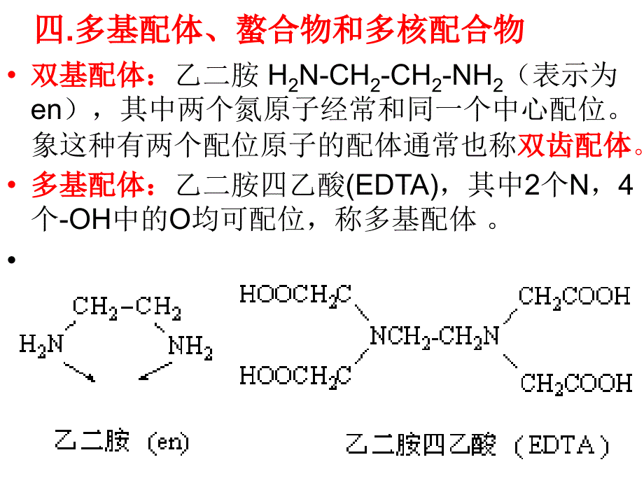 无机化学课件第四章配合物_第4页