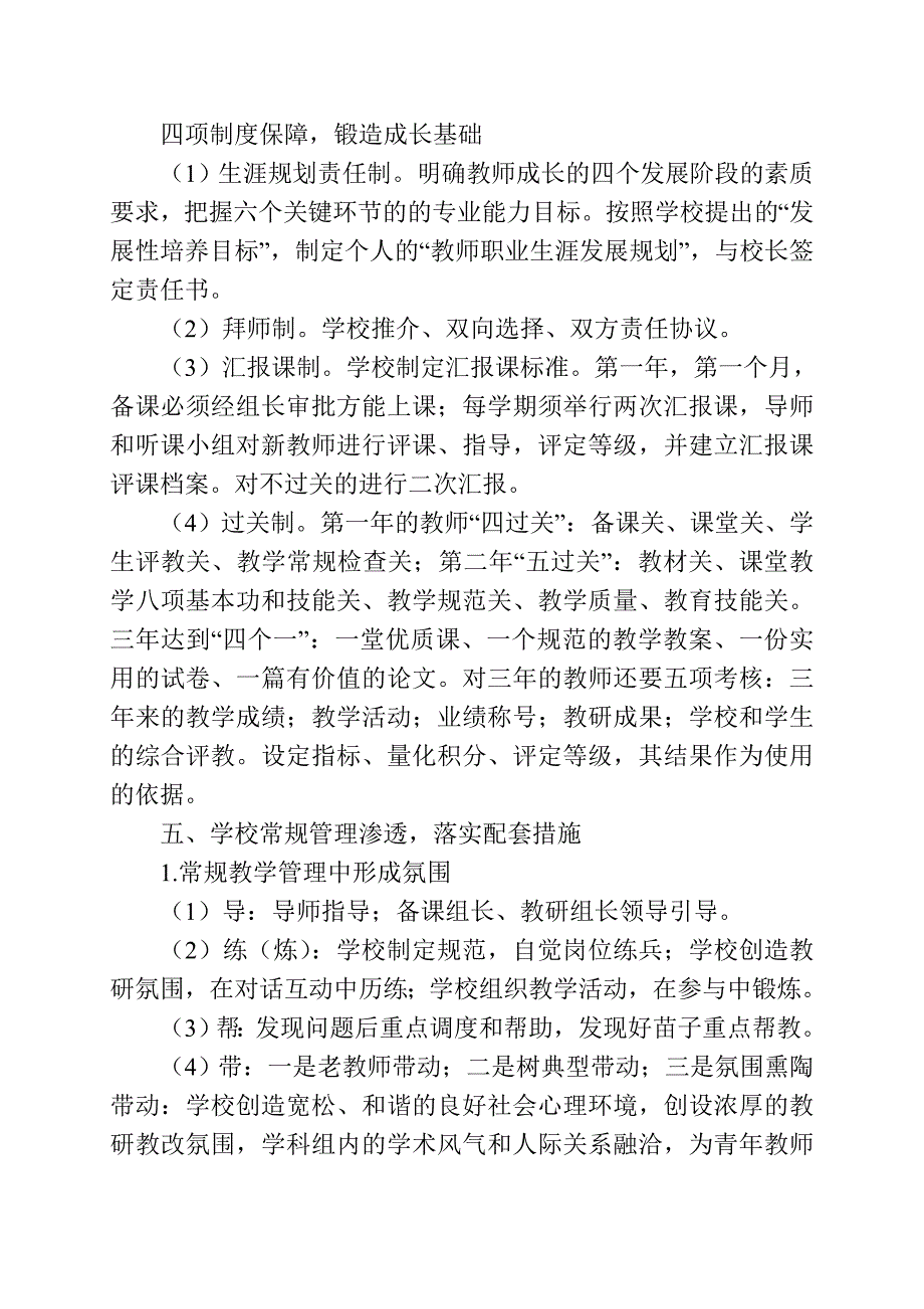 青年教师培养方案98779_第4页