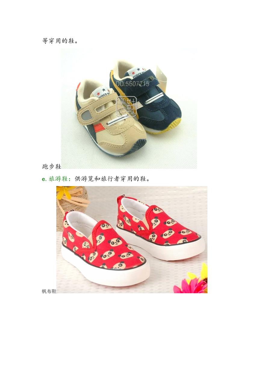 香港步步高(PUBGO佰高)内部产品培训资料鞋子分类_第3页