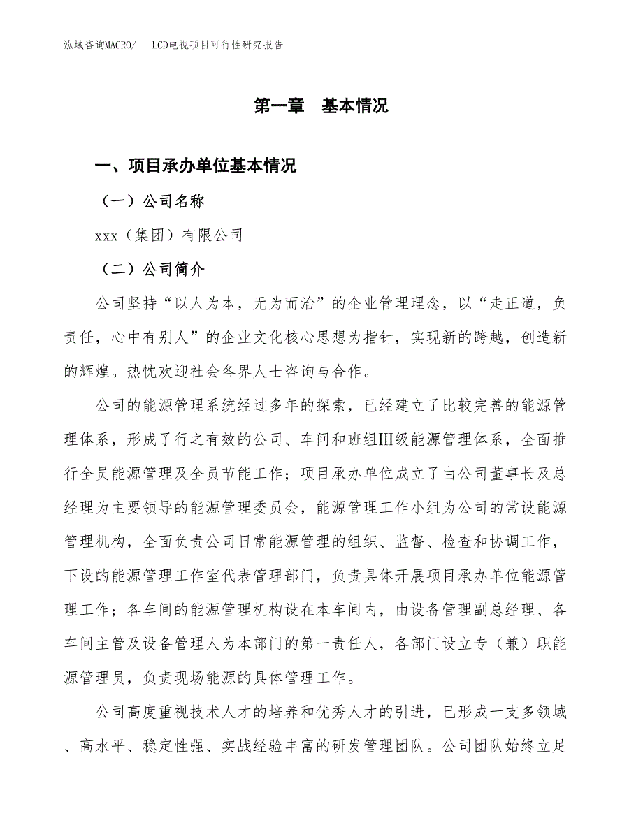 LCD电视项目可行性研究报告（总投资5000万元）_第3页