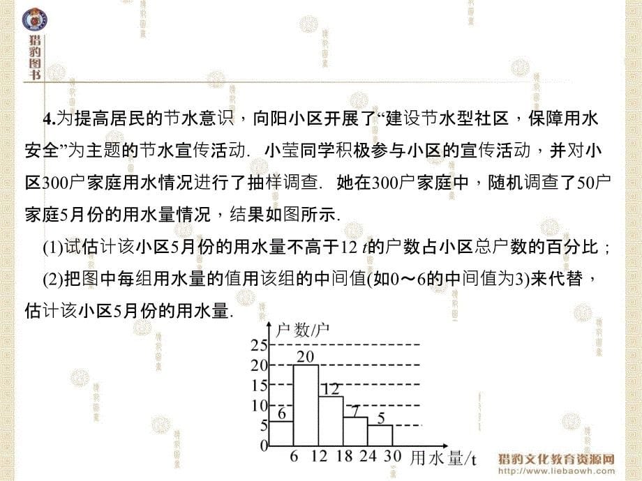 第20章数据的整理与初步处理20.1平均数第2课时平均数的应用_第5页