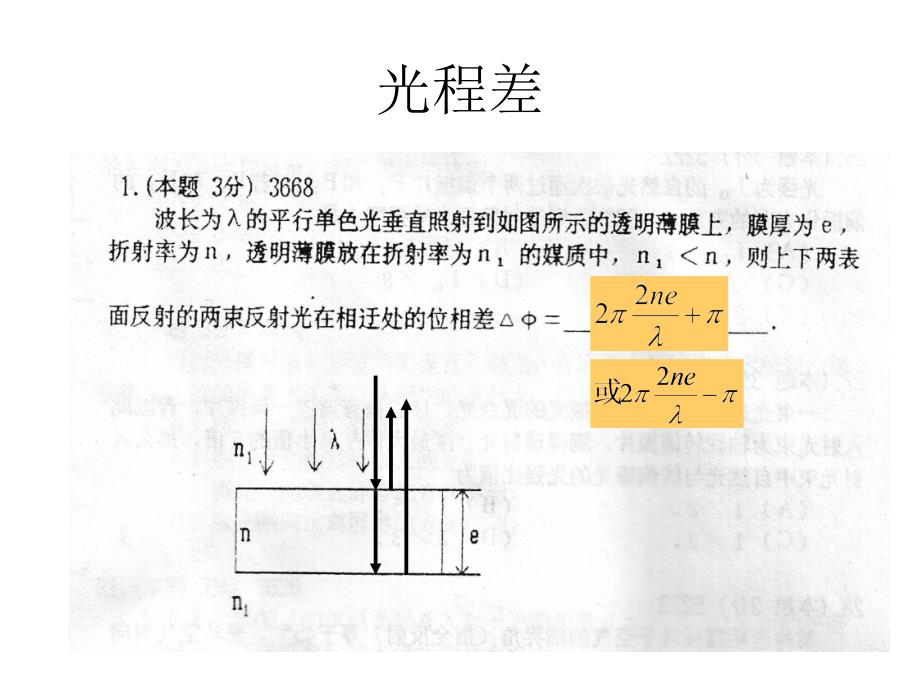 波动光学光学习题课_第2页