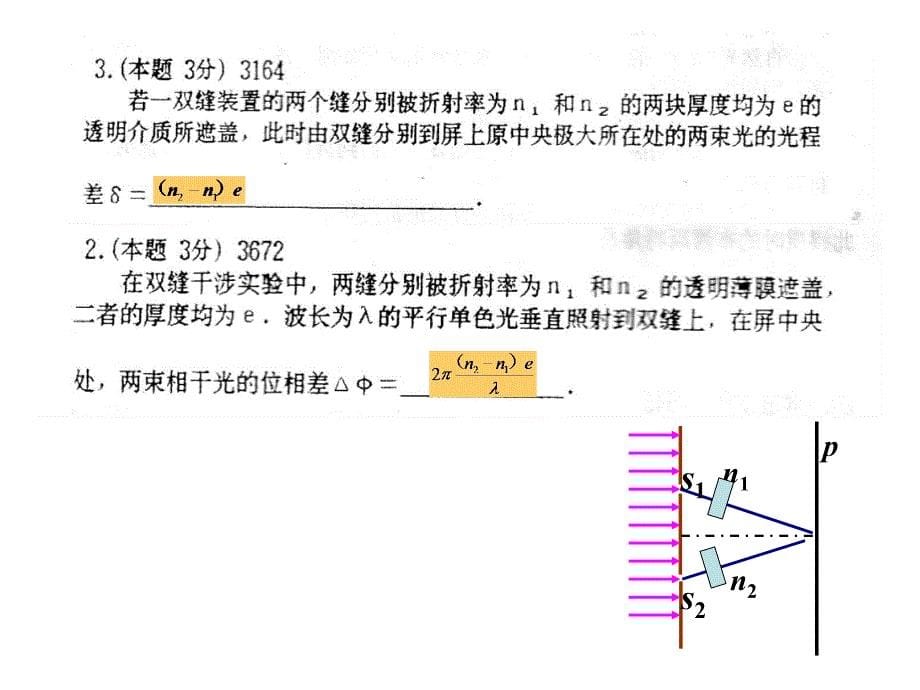 波动光学光学习题课_第5页