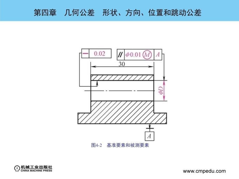 公差配合与技术测量教学课件作者徐茂功第四章节几何公差形状方向位置和跳动公差课件幻灯片_第5页