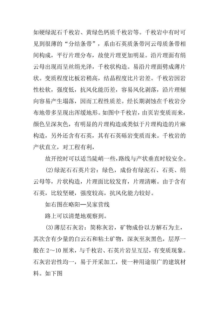 略阳地质实习报告模板.doc_第5页