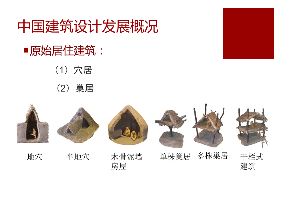 中外建筑史之中国古代建筑起源_第3页