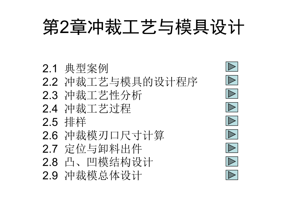 冷冲压工艺与模具设计第3版教学课件作者主编陈剑鹤于云程胡云2第2章节冲裁工艺与模具设计课件幻灯片_第2页