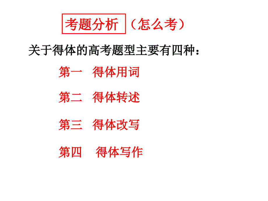 高考复习精品2010届高考语文专题复习精品课件包语言得体幻灯片_第4页