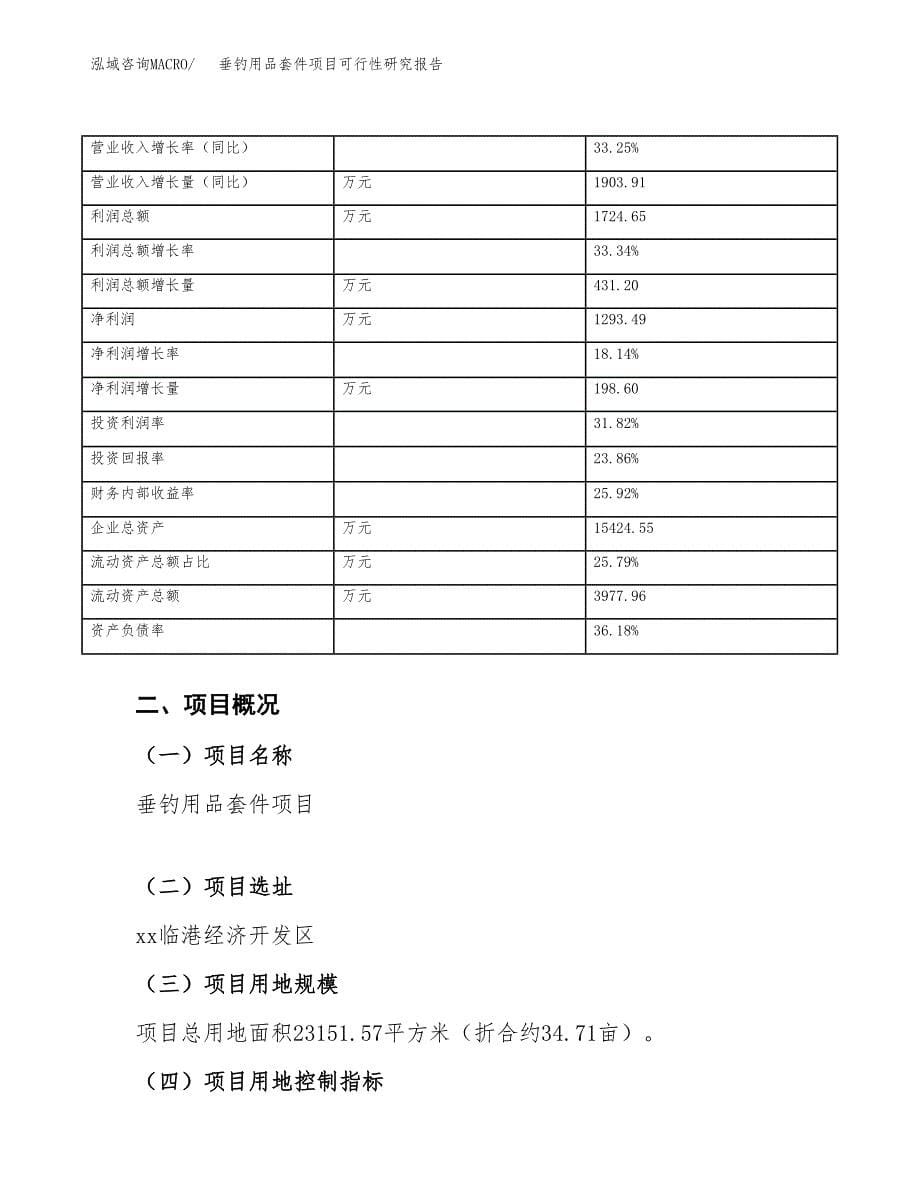 垂钓用品套件项目可行性研究报告（总投资7000万元）_第5页