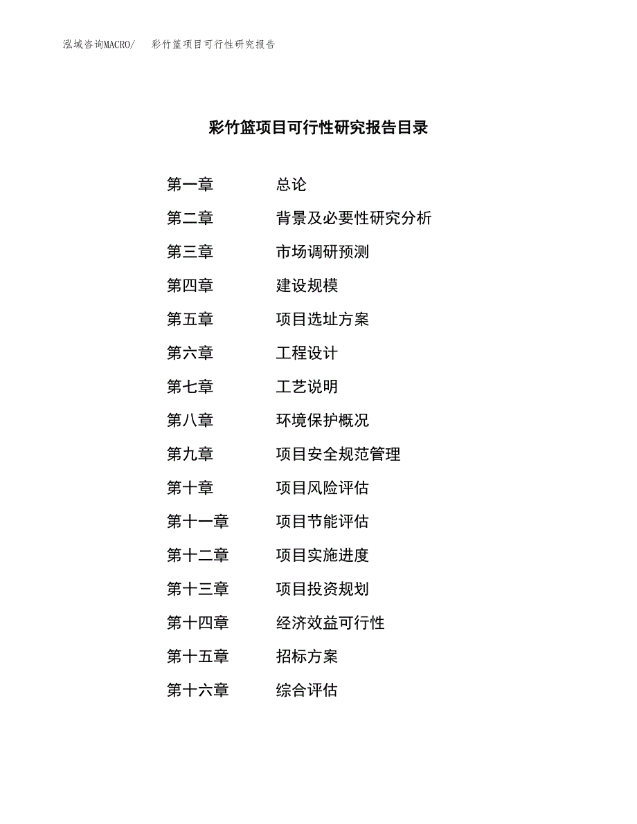 彩竹篮项目可行性研究报告（总投资17000万元）_第2页