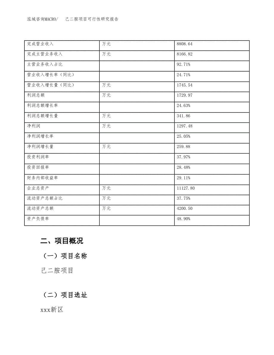 己二胺项目可行性研究报告（总投资7000万元）_第5页