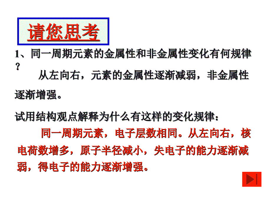 第二节元素周期律元素周期表和元素周期律的应用2章节_第4页