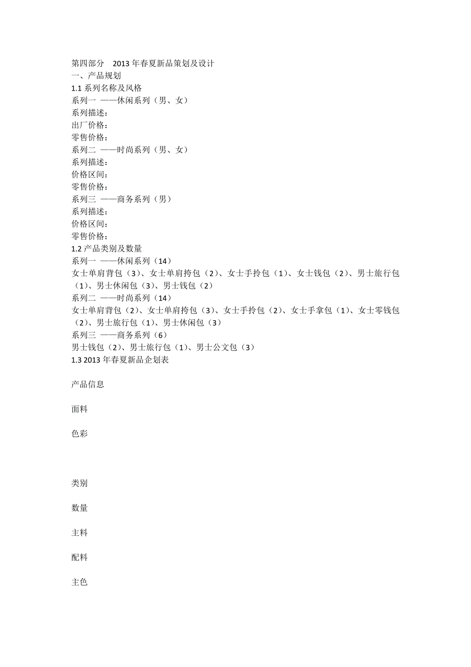 品牌设计策划书内容_第4页