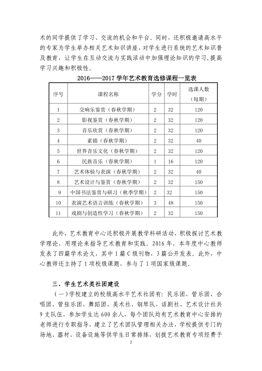 四川大学艺术教育发展报告2017_第2页