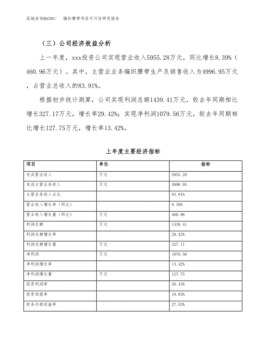 编织腰带项目可行性研究报告（总投资10000万元）_第4页